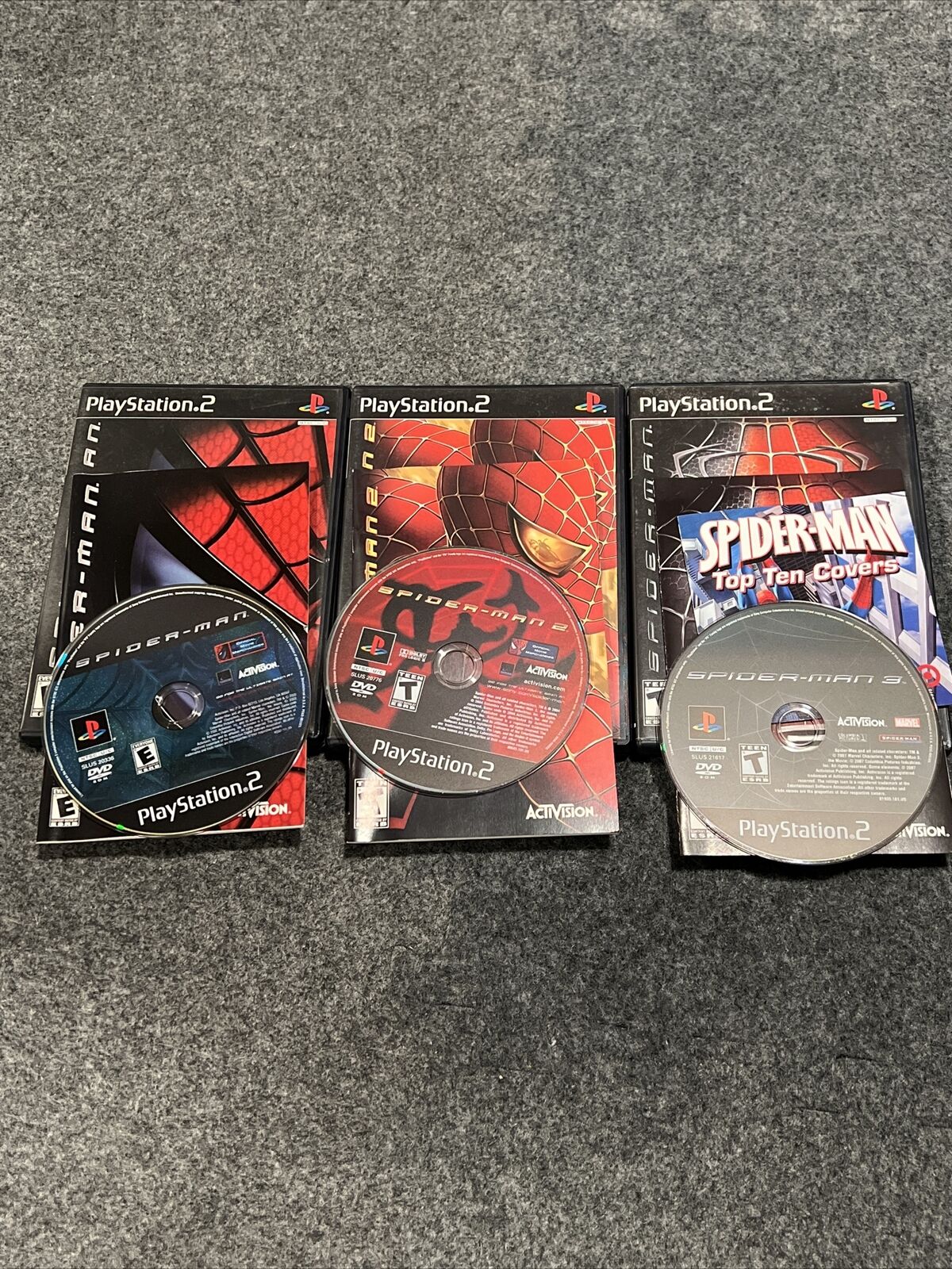 Spiderman PlayStation PS2 Games - Choose Your Game - Complete Collection