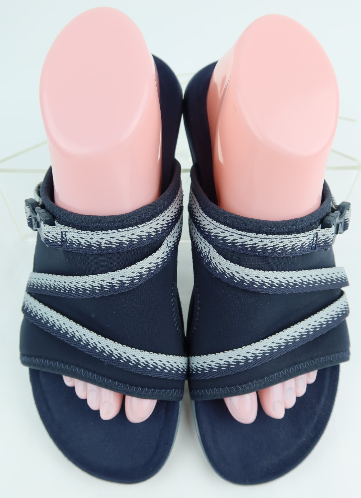 Merrell Sandalo Donna District Muri Slide Blu Navy Grigio Tg 10