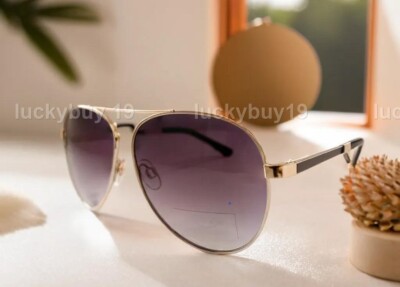 NEW Oscar by Oscar de la Renta 3119 Brown Gold Aviator  display picture 1