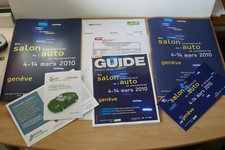 Dossier de presse media press kit 80° salon automobile de Genève Genf 2010