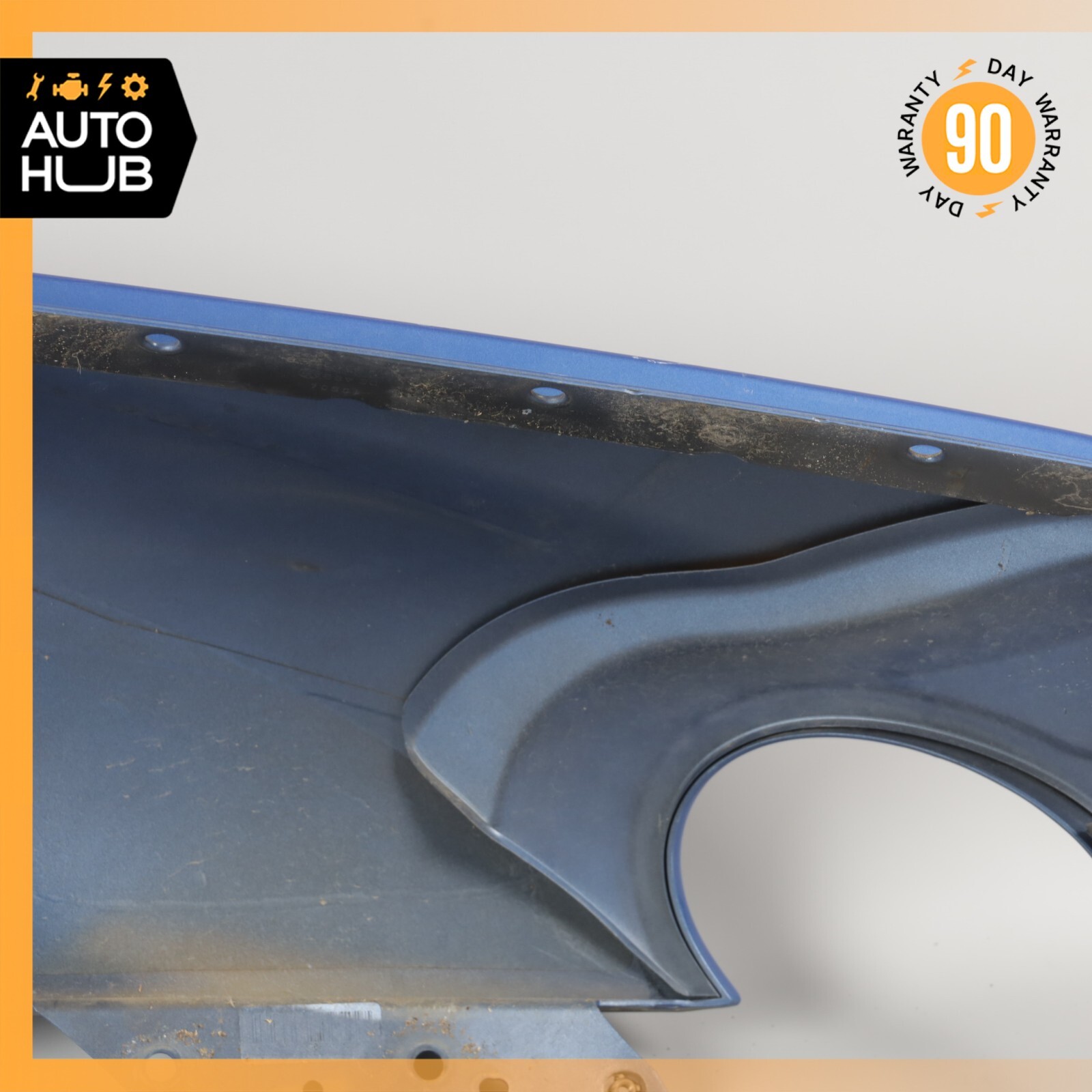 03-11 Bentley Continental GT GTC Left Driver Side Fender Assembly Blue OEM 36k