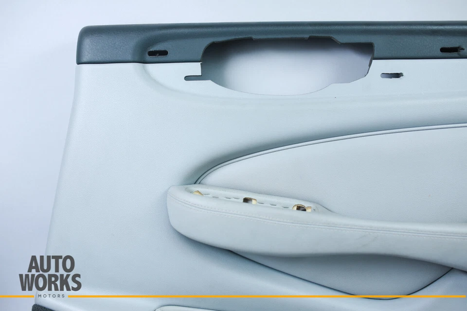 04-07 Jaguar X350 XJ8 Panel de puerta interior lado pasajero trasero derecho LHJ OEM Foto 2 de 4