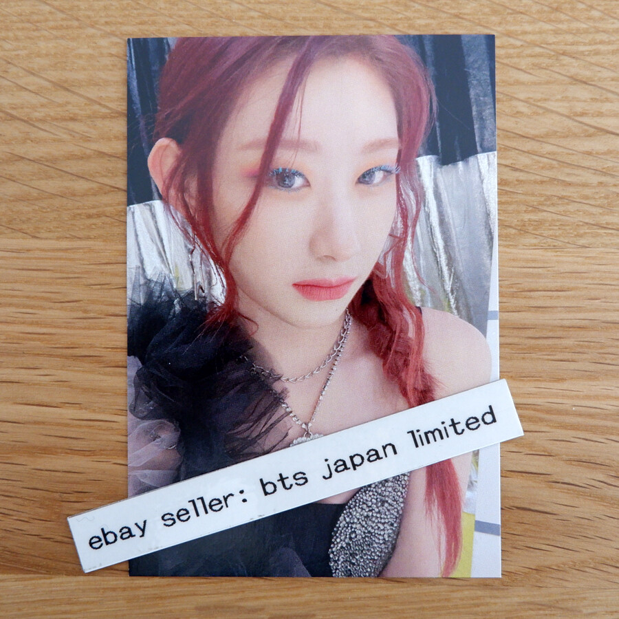 ITZY CRAZY IN LOVE Japan Tower Records Benefit Official Photo card