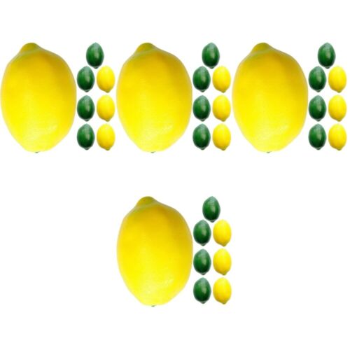  32 Pcs Foam Lemon Fruit Decoration for Home Artificial Model - Picture 1 of 12