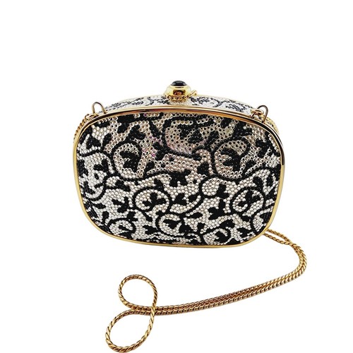 Vintage schöne Judith Lieber Minaudiere mit Staubtüten und Zubehör 6/17 - Bild 3 von 12