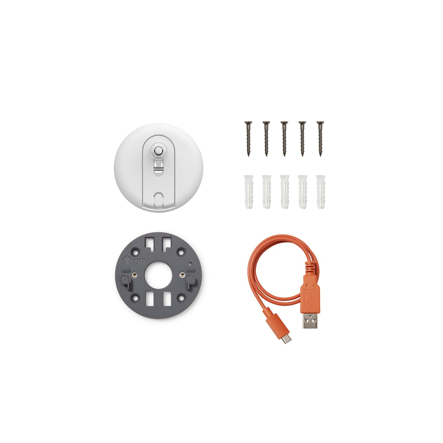 Spare Parts Kit for Stick up Cam Pro Battery - White