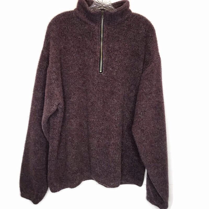 VTG FIELD STREAM Fleece 1 4 Zip Jacket Pullover Men s Size XL