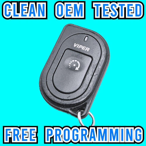 CLEAN VIPER REMOTE START STARTER CONTROL FOB ALARM CLICKER EZSDEI7211 7211V