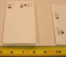 Rowe AMI CD-100 jukebox blank title strip cards - qty. of 50 for 1 price 