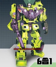HZX h902 G1 IDW Devastator 6in1 12in Action Figure Robot Toy Gift Collect