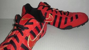 red nike track spikes