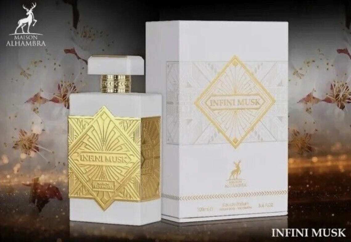 Maison Alhambra Infini Musk ジョン様 Infini Musk Perfume - Arabic Luxury Fragrance For Unisex - Citrusy