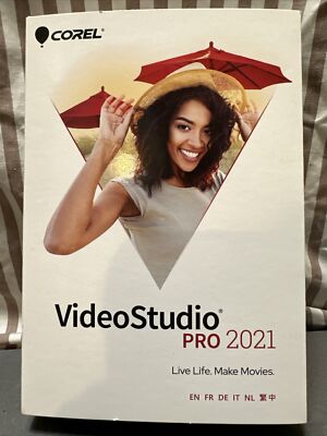 NEW SEALED COREL VIDEOSTUDIO PRO 2021 VIDEO STUDIO EDITING SOFTWARE WINDOWS