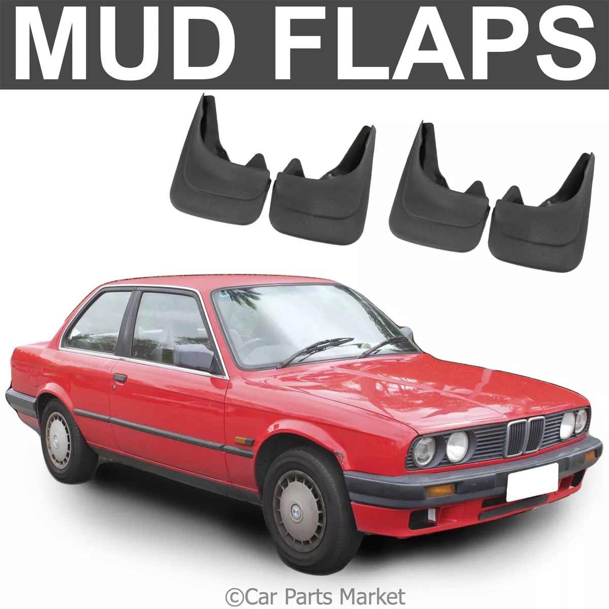 Bmw e30 on sale mud flaps