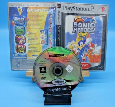 Sonic Heroes Platinum · PlayStation 2 · PS2 · Guter Zustand · Komplett