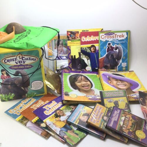 Thailand Trek Cross Group Vacation Bible School Kit 2015 VBS Church Incomplete