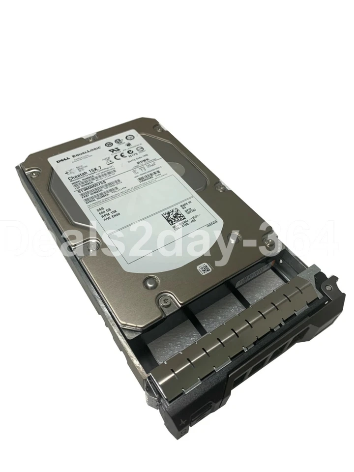 0VX8J 00VX8J Dell EQUALLOGIC 600GB 15K RPM 6Gb/s SAS 3.5" Hard Drive ST3600057SS - Image 2 of 3