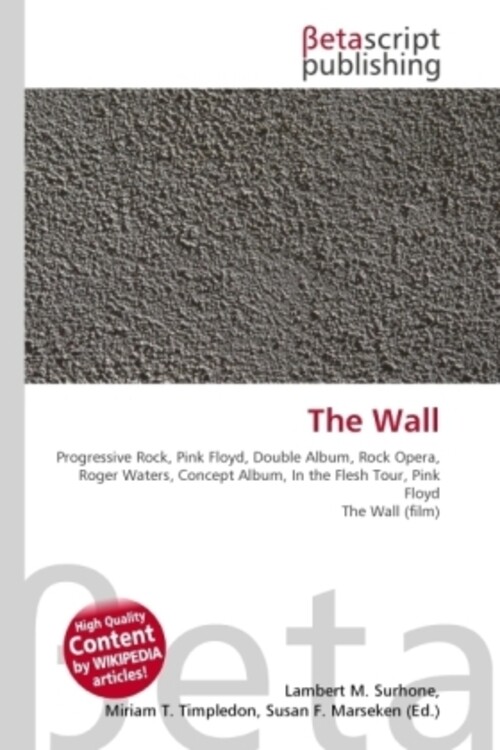 Lambert M. Surhone (u. A.) | The Wall | Taschenbuch | Englisch