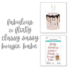 Fabulous Birthday Etched Dies by Spellbinders