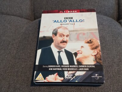  ALLO  ALLO - SERIES 1 & 2 Gorden Kaye, Carmen Silvers, Richard Marker VGC