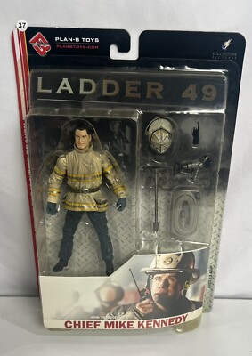 Plan-B Toys Ladder 49 Movie John Travolta Chief Mike Kennedy Captain Figure 2004