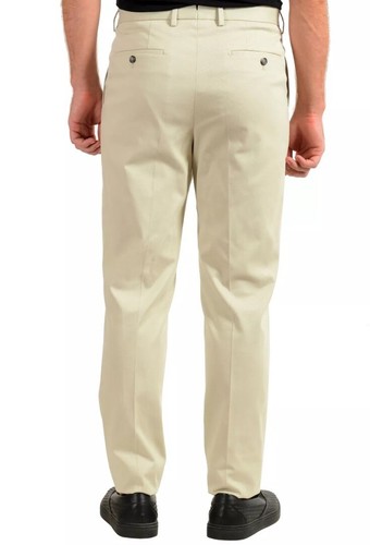 NWT $248 Hugo Boss Men's T-Borden Tailored Beige Casual Pants Khaki Size 28R - Picture 12 of 12