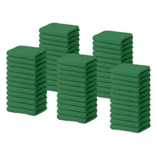 Terry Bar Mop Towels Green value Pack Of 60 Size 14"x17" “ Absorbent And Durab