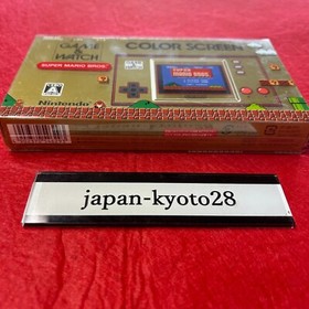 Nintendo Game & Watch Super Mario Bros 35th Anniversary Brand New Color Screen