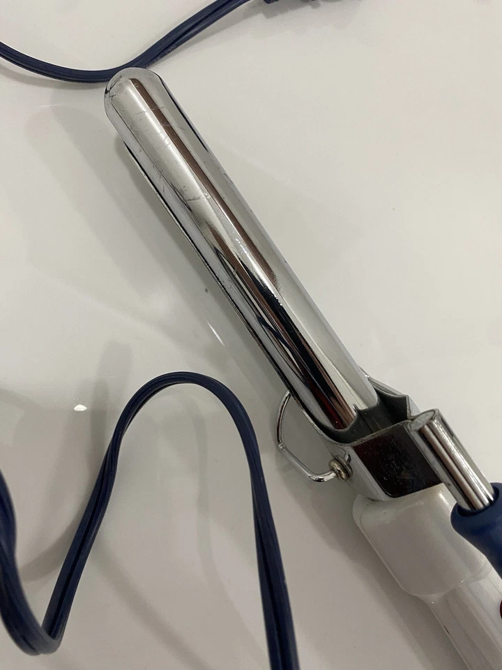 Rizador Helena de Troya modelo 1503 azul y blanco  Foto 3 de 4