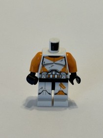 LEGO Star Wars 212th Clone Trooper Minifig Body Legs Only & Stormtrooper Helmet