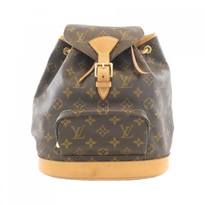 Authentic Louis Vuitton Monogram Montsouris MM M51136 Backpack #260-007-975-5986
