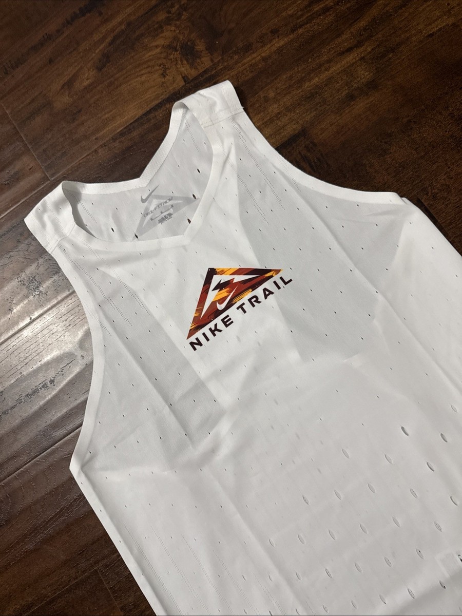 Nike Pro Elite Trail Aeroswift ADV Running Singlet Tank FD5819-121