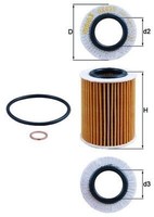 Mahle ÖLfilter OX 825D FüR BMW