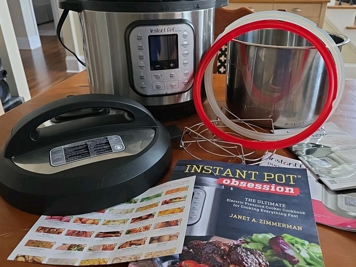 Instant Pot Duo Nova 80 8 Quart Multi Use Pressure Cooker 12 Smart Programs