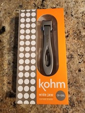 Kohm CP-120L Wide Jaw Toe Nail Clippers Thick Nails New Professional Heavy Duty