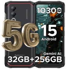 DOOGEE Blade 20 Turbo 5G Android 15 Outdoor Handy 32GB+256GB 10300mAh 50MP AI
