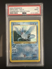 Articuno 2/110 Legendary Collection Holo PSA 9 on eBay