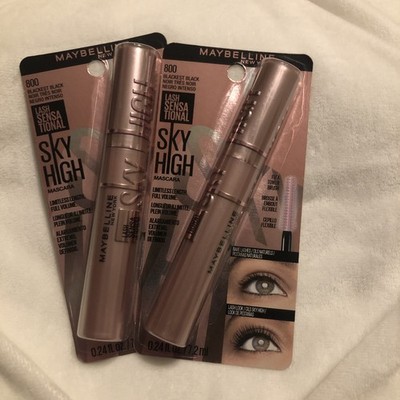 Maybelline NY Sky High Lash Mascara - Blackest Black (800) 