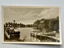 Ak Zehdenick Havel Boot Schiff Dampfer Ausflug Partie Brandenburg foto DDR 1954 