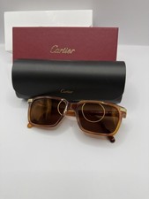 Cartier CT0220S Havana Brown Sunglasses
