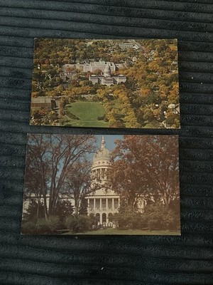 Two Augusta, Maine postcards of Capitol