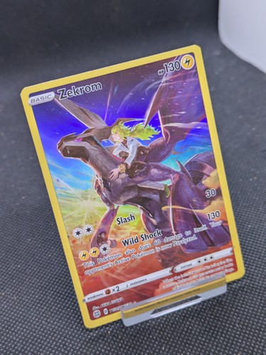 Zekrom TG05/TG30 Brilliant stars Trainer Gallery Ultra Rare Pokemon Card NM - Picture 2 of 4