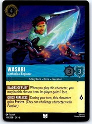 Wasabi - Methodical Engineer (Cold Foil) 149/204 Azurite Sea