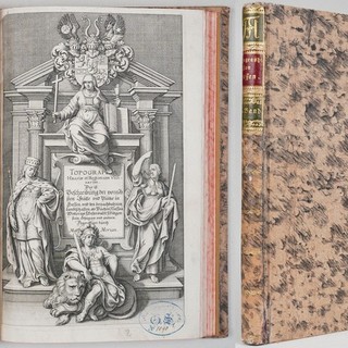 Topographia Hassiae Matthäus Merian Martin Zeiller 1646 with Appendix 1655 Hesse