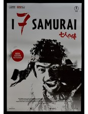 Poster I 7 SAMURAI Toshir&ocirc; Mifune Takashi Shimura Yoshio Inaba Seiji Miyaguc