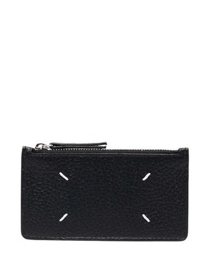 Maison Margiela Black Four Stitches Card Holder