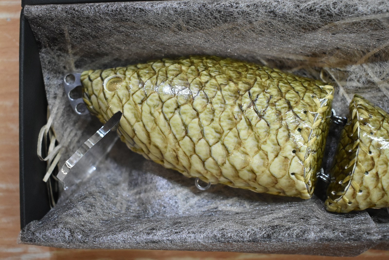 Ultra Rare MANIFOLD Spec of 198 Real Black Bass Skin Swimbait JDM Big Bait Unuse - Image 3