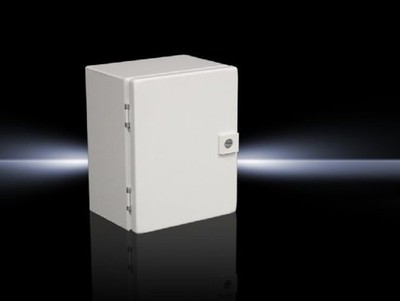 Rittal 8018098 Junction Box 6x6x4 Hinge Cover Carbon Steel 