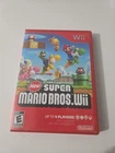 New Super Mario Bros Nintendo Wii With Booklet Tested and Works Nice