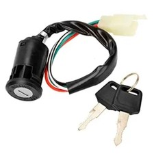 4 Pin Ignition Key Switch 4 Wire Compatible with 50cc 70cc 90cc 110cc 125cc ATV